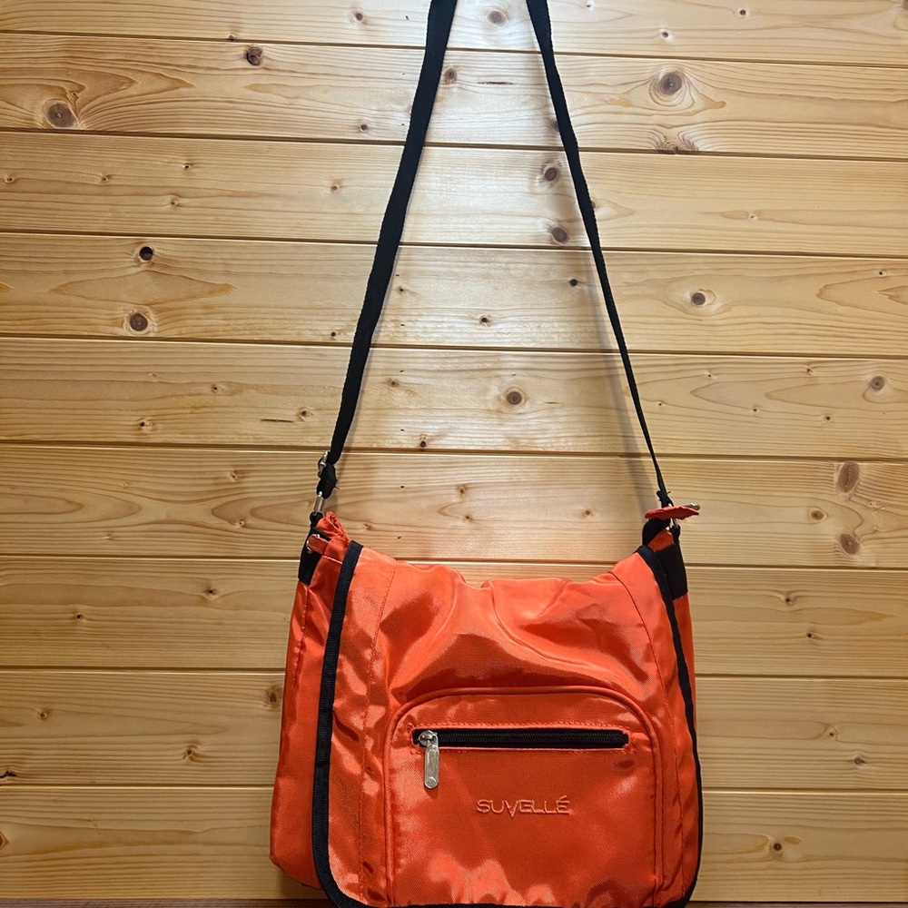 Suvelle Orange Crossbody Bag